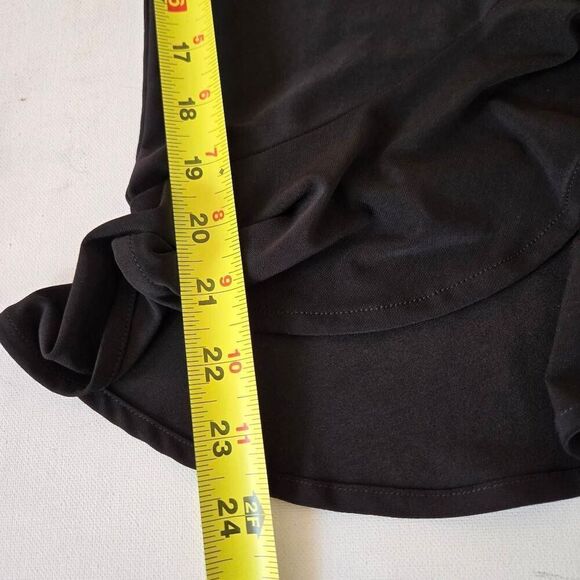 NWT By JJ Womens Sleeveless Ruffle Tank Top and Pants 2 Piece Set Black Medium - Picture 11 of 13